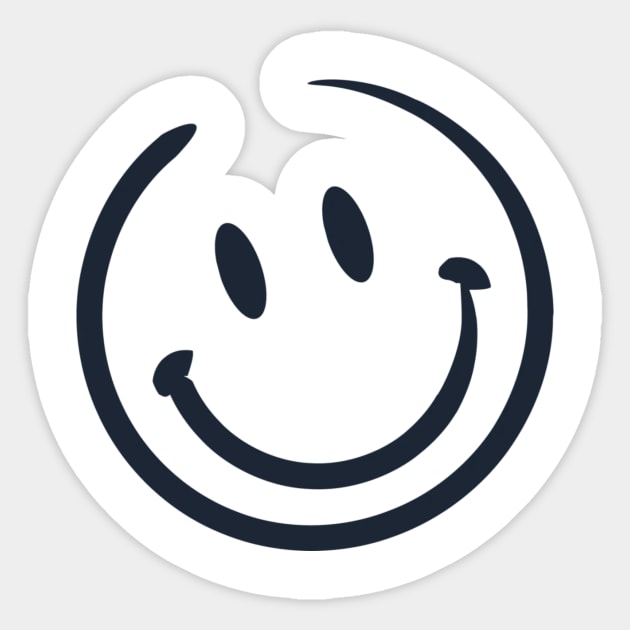 Big 2D Smiley Emoji Sticker by Pieartscreation